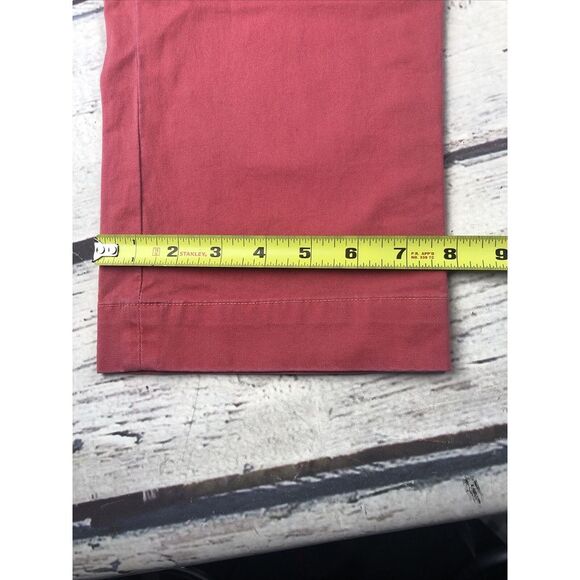Polo Ralph Lauren Chino Pants Mens 33x32‎ Pink Stretch Straight Fit Twill Cotton - Picture 5 of 9